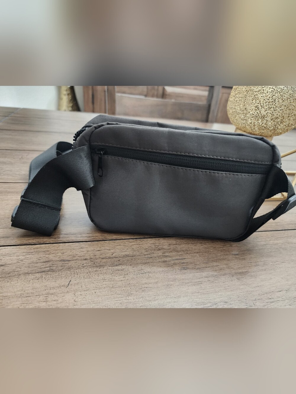 SD Padres Minimalist Dark Brown Crossbody Sling Bag - Picture 3 of 8